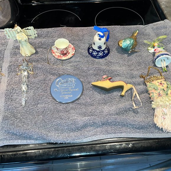 10 glass/ceramic/metal very special ornaments - Picture 3 of 12